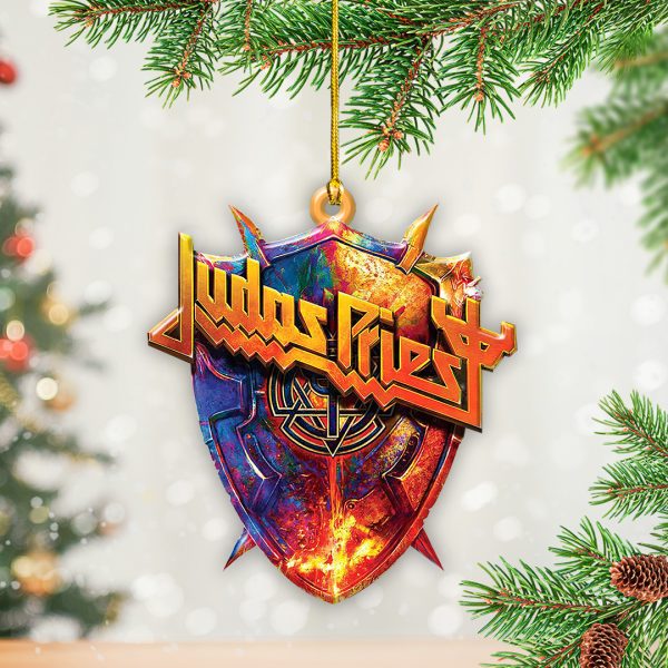 Judas Priest Custom Shape 2-sided Acrylic Ornament - TANTN 9675.3