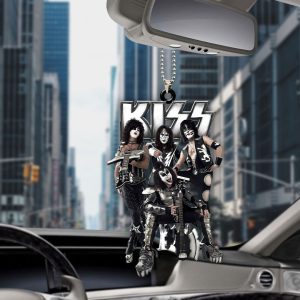 Kiss Band Custom Shape 1-sided Acrylic Car Ornament - HOATT 7019