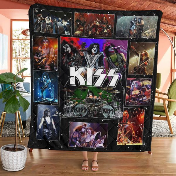 Kiss Band Quilt Blanket - GNE 2081