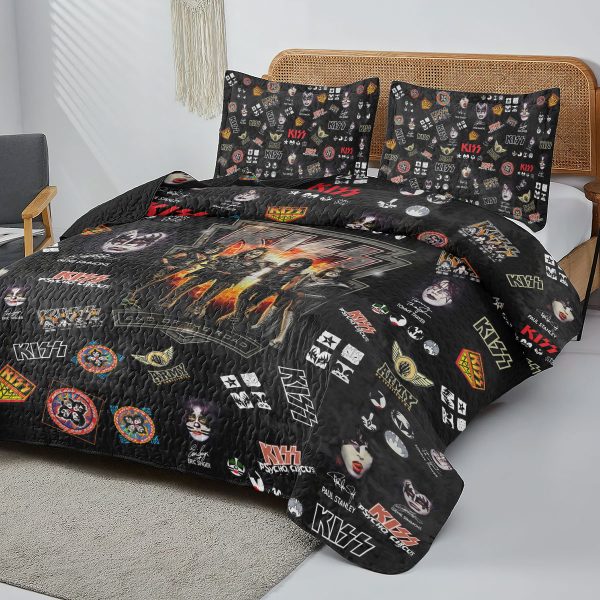 Kiss Band Quilt Bedding Set - HOATT 6925