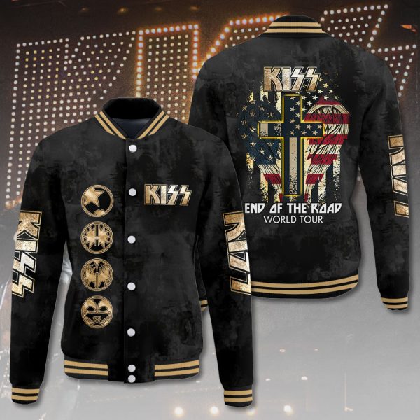 Kiss Band Varsity Jacket – HOATT 7307