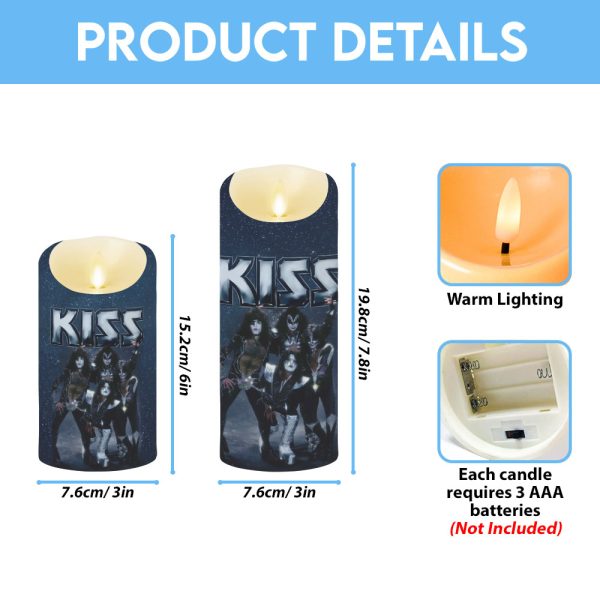 Kiss Band Led Candle - HOATT 7020