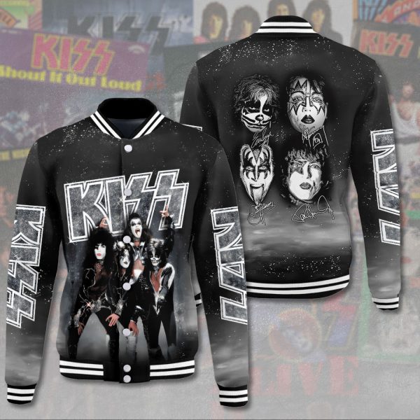 Kiss Band Varsity Jacket – HOATT 7306