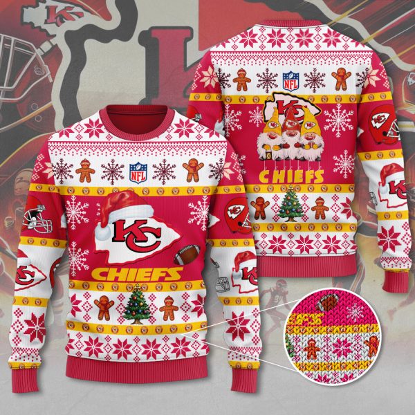 Kansas City Chiefs 3D Ugly Sweater - MAITM 8697