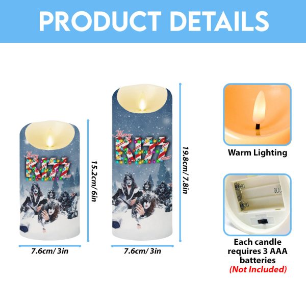 Kiss Band Led Candle - MAITM 8760