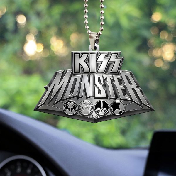 Kiss Band Custom Shape 1-sided Acrylic Car Ornament - MAITM 8937