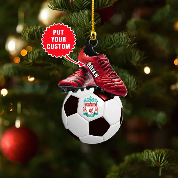 Personalized Liverpool FC Custom Shape 2-sided Acrylic Ornament – MAITM 8886