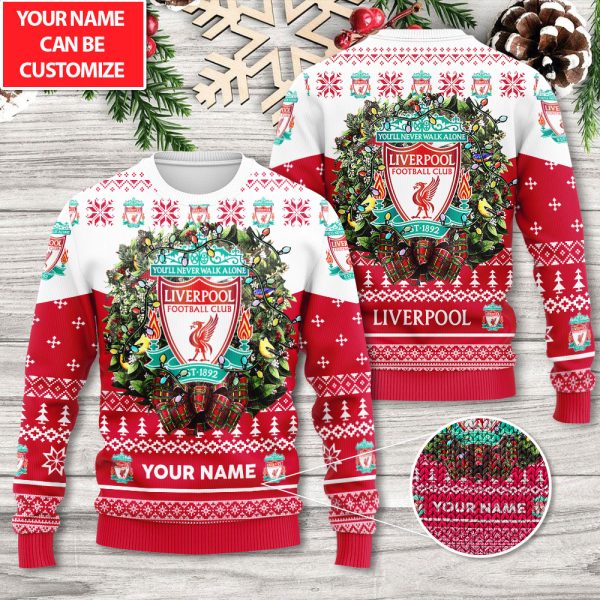 Personalized Liverpool FC 3D Ugly Sweater - TANTN 9305