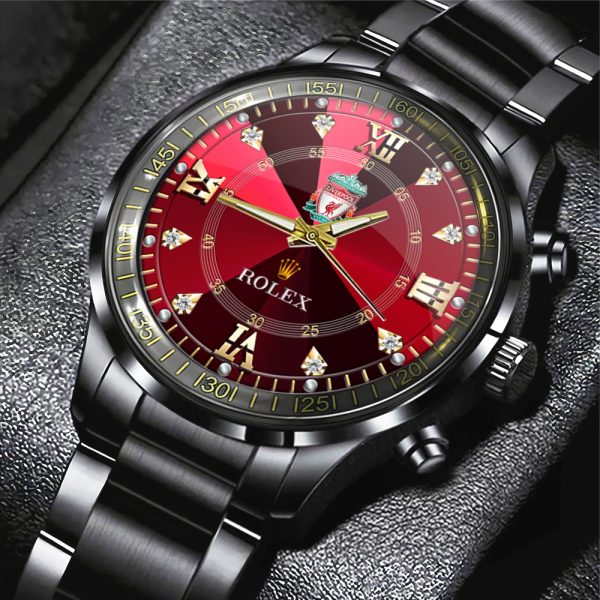 Liverpool FC x Rolex Black Stainless Steel Watch - MAITM 8699