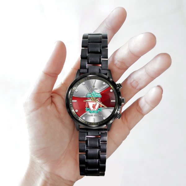 Personalized Liverpool FC x Rolex Black Stainless Steel Watch - MAITM 8845