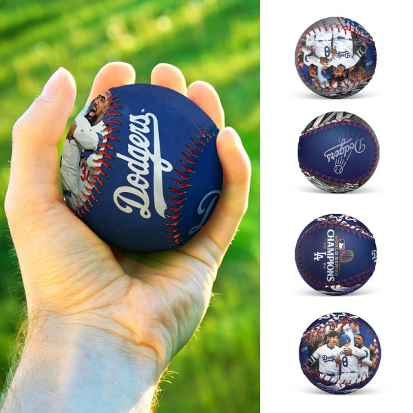 Los Angeles Dodgers Custom Baseball - TANTN 9094