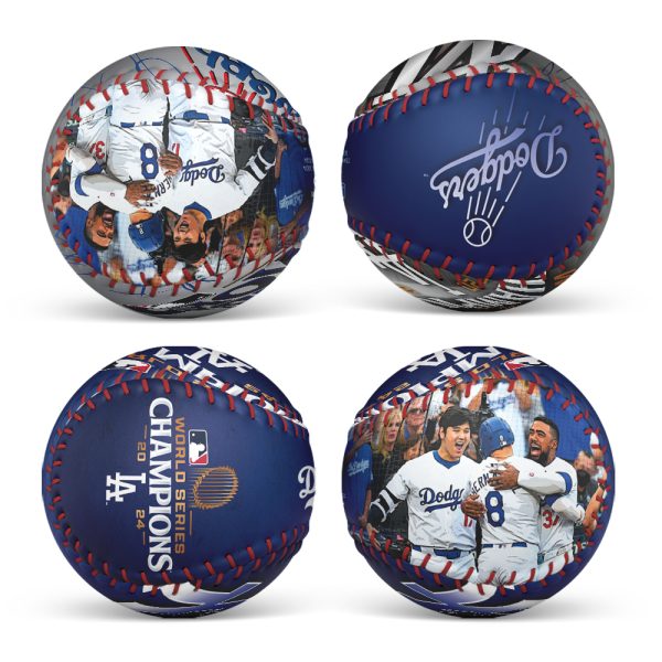 Los Angeles Dodgers Custom Baseball - TANTN 9094