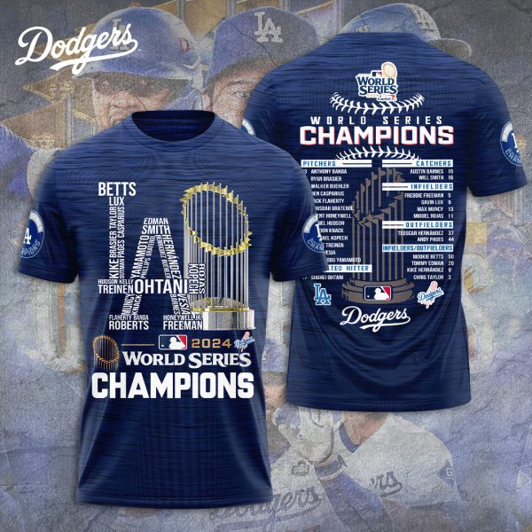 Los Angeles Dodgers 3D Apparel – TANTN 9275