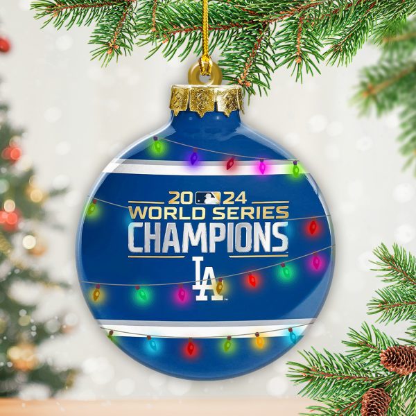 6PCS Los Angeles Dodgers Custom Shape 2-sided Acrylic Ornament – TANTN 9056