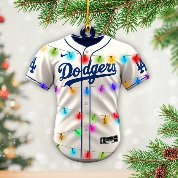 6PCS Los Angeles Dodgers Custom Shape 2-sided Acrylic Ornament – TANTN 9056