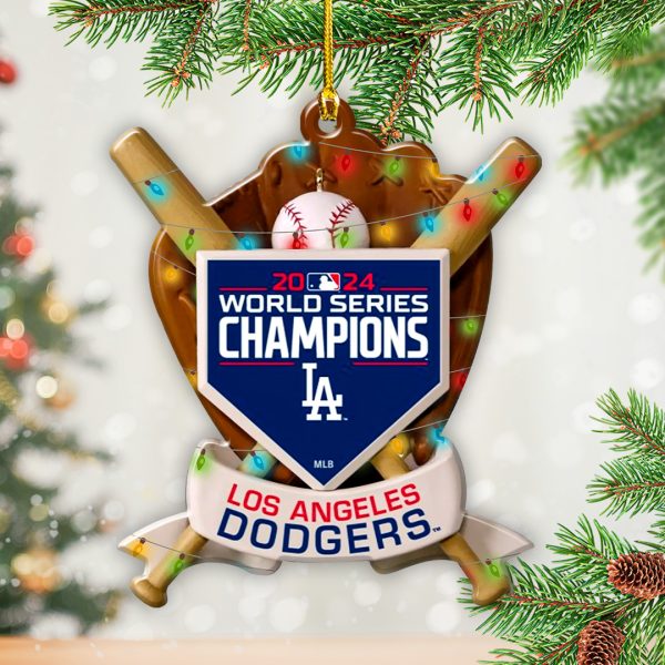 6PCS Los Angeles Dodgers Custom Shape 2-sided Acrylic Ornament – TANTN 9056
