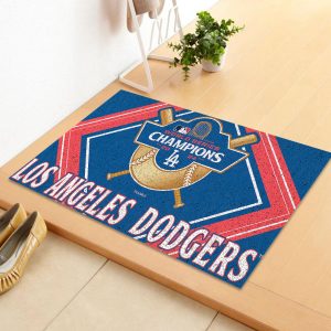 Los Angeles Dodgers Foldable Doormat - TANTN 9266