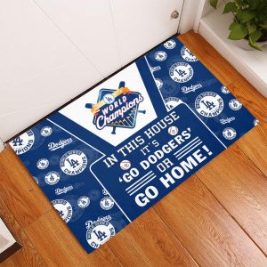 Los Angeles Dodgers Foldable Doormat - TANTN 9277