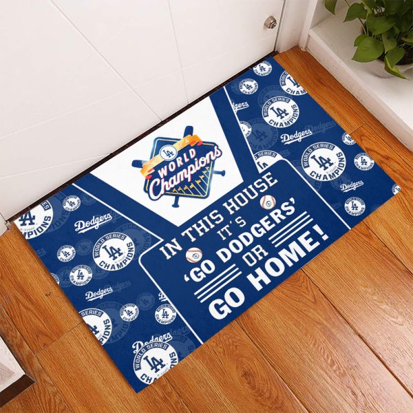Los Angeles Dodgers Foldable Doormat - TANTN 9277