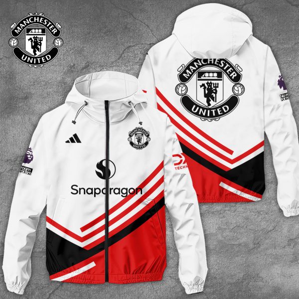 Manchester United 3D Windbreaker Jacket - TANTN 9565