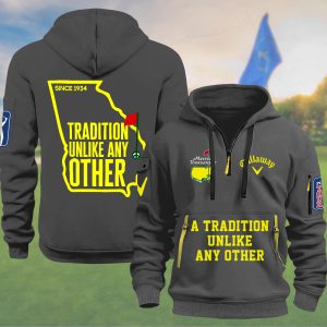 Golf Masters Tournament x CALW 2D Quarter Zip Hoodie - MAITM 8972