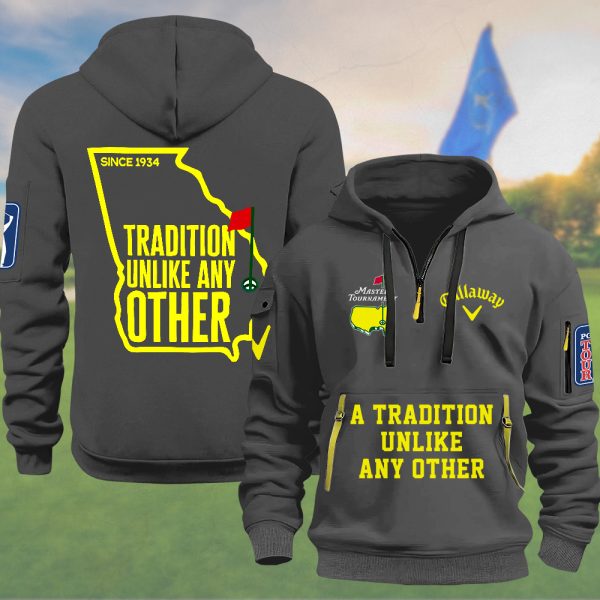Golf Masters Tournament x CALW 2D Quarter Zip Hoodie - MAITM 8972