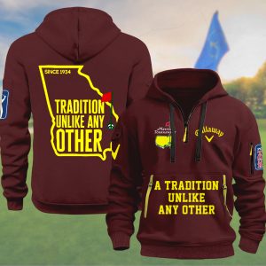Golf Masters Tournament x CALW 2D Quarter Zip Hoodie - MAITM 8972