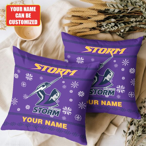 Personalized Melbourne Storm 3D Couch Pillow - TANTN 9371
