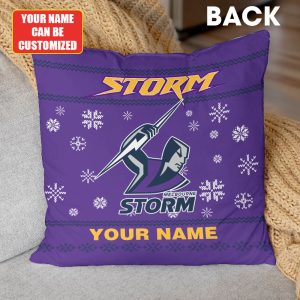 Personalized Melbourne Storm 3D Couch Pillow - TANTN 9371