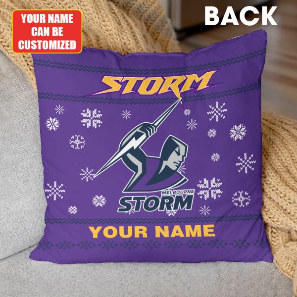 Personalized Melbourne Storm 3D Couch Pillow - TANTN 9371