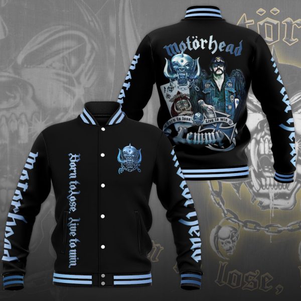 Motörhead Band x Lemmy Kilmister Varsity Jacket – MAITM 8852