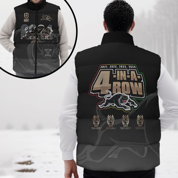 Penrith Panthers 3D Down Vest - MAITM 8782