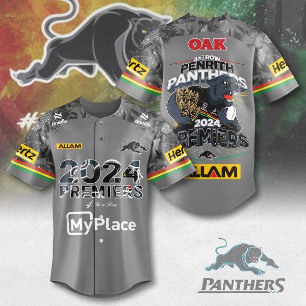 Penrith Panthers Baseball Jersey - MAITM 8733