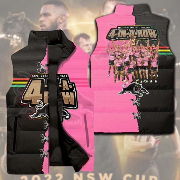 Penrith Panthers 3D Down Vest - HOATT 7057