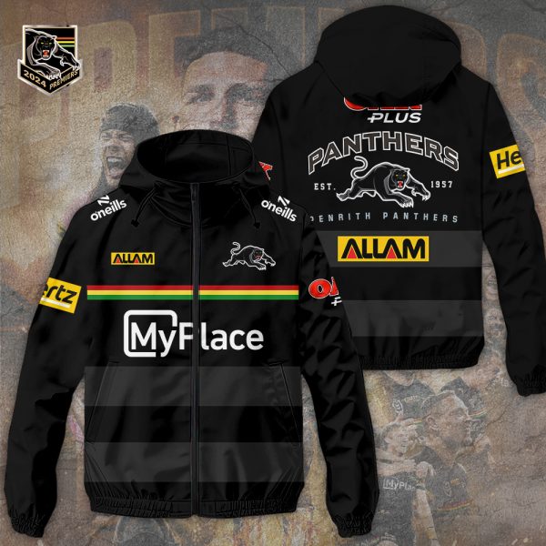 Penrith Panthers 3D Windbreaker Jacket - TANTN 9369