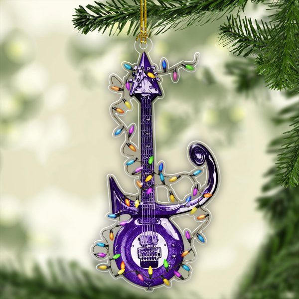 Prince Custom Shape Clear 1-sided Acrylic Ornament - VANDH 3954