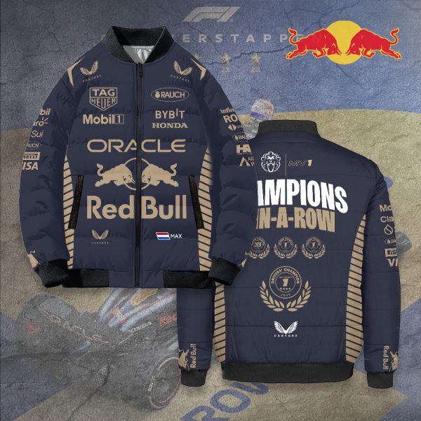 Red Bull Racing F1 x MV1 3D Bomber Puffer Jacket - TANTN 9626
