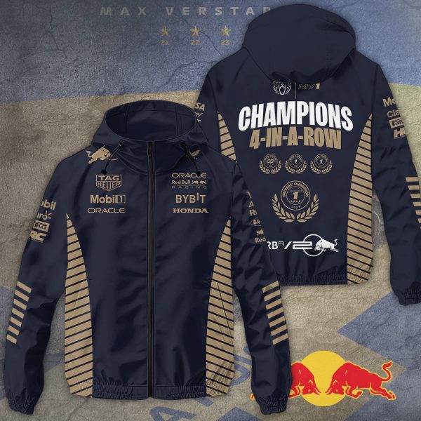Red Bull Racing F1 3D Windbreaker Jacket - TANTN 9621