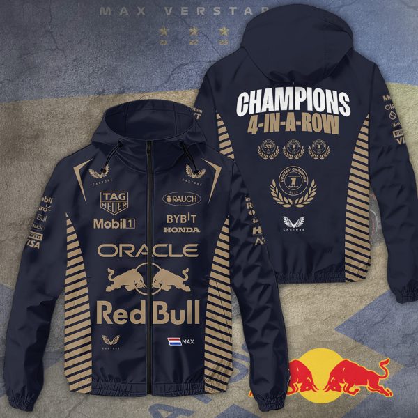 Red Bull Racing F1 3D Windbreaker Jacket - TANTN 9622