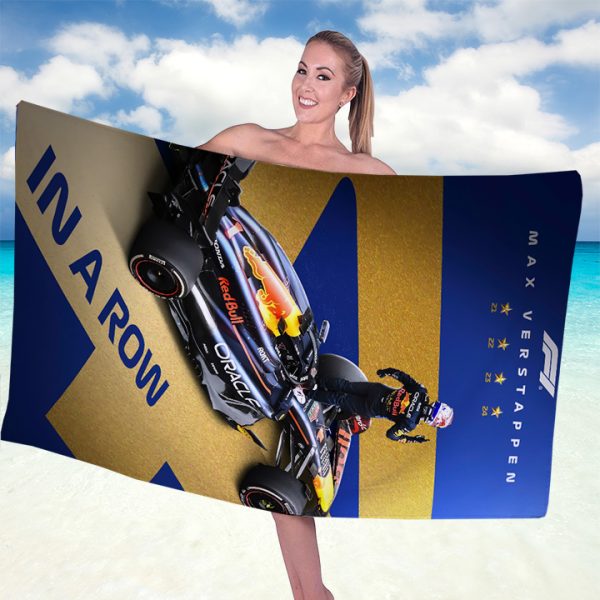 Red Bull Racing F1 x MV1 Rectangle Beach Towel - TANTN 9637