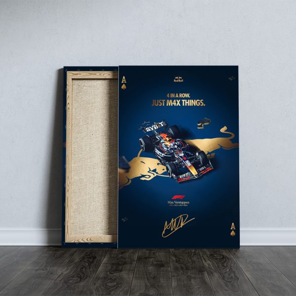 Red Bull Racing F1 x MV1 Rectangle Canvas With Inner Frame - TANTN 9652