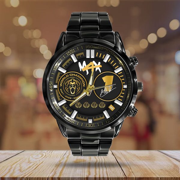 Red Bull Racing F1 x MV1 Black Stainless Steel Watch - HOATT 7286