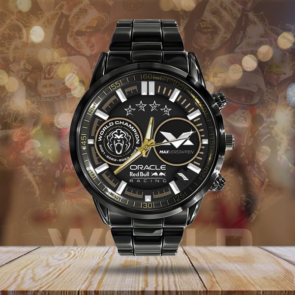 Red Bull Racing F1 x MV1 Black Stainless Steel Watch - MAITM 8979