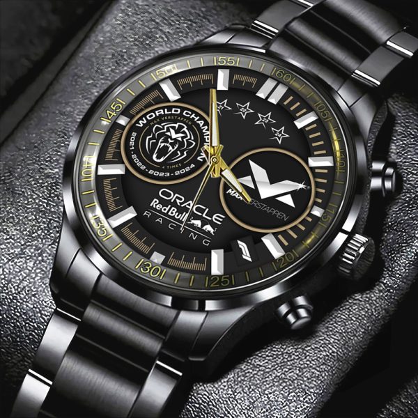 Red Bull Racing F1 x MV1 Black Stainless Steel Watch - MAITM 8979