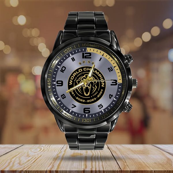 Red Bull Racing F1 x MV1 Black Stainless Steel Watch - HOATT 7288