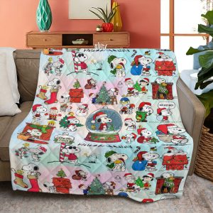 Snoopy Quilt Blanket - HOATT 7210