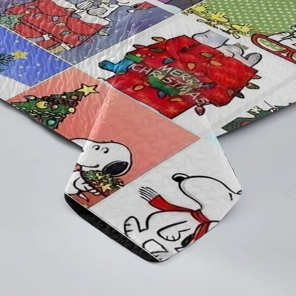 Snoopy Quilt Bedding Set - VANDH 3916