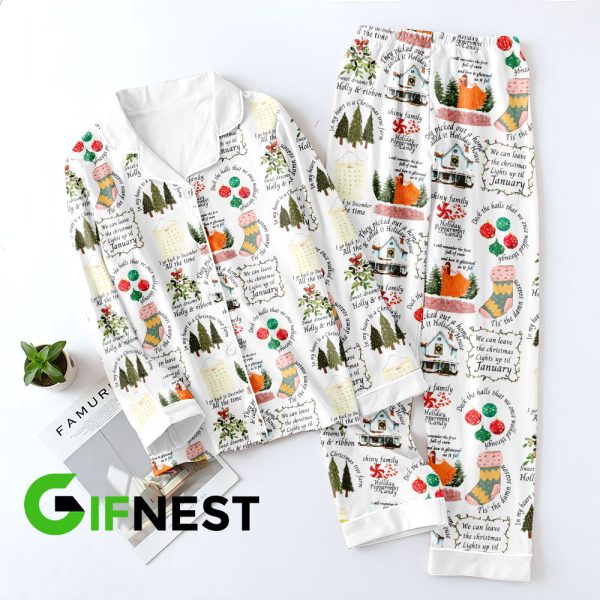 Taylor Swift Button Down Pajamas Set – VANDH 3948