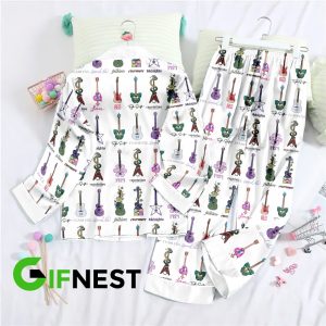 Taylor Swift Button Down Pajamas Set – VANDH 3951