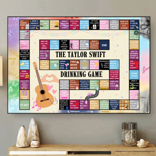 Taylor Swift Rectangle Canvas With Inner Frame - VANDH 3911